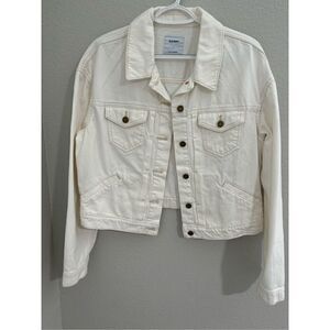 ❤️Old Navy Cropped Denim Jean Jacket